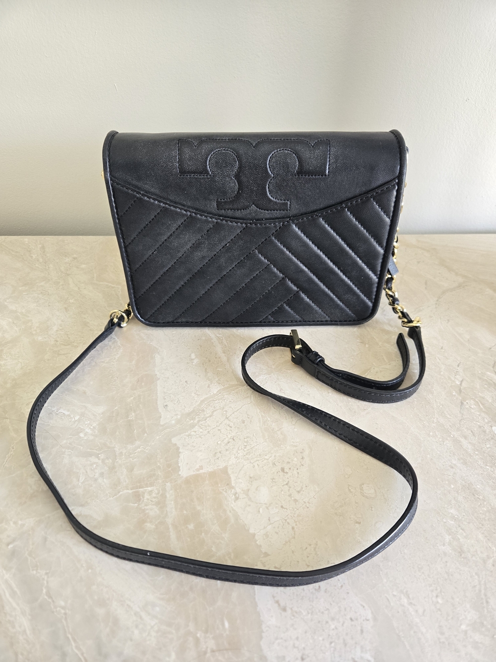 Tory Burch Black Alexa Combo Crossbody